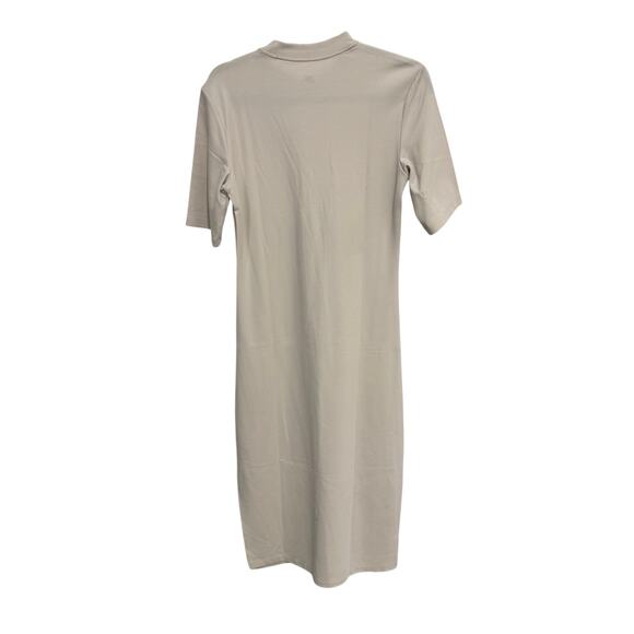 NWT Nike Essential Tight Midi Dress in Natural - Picture 4 of 6